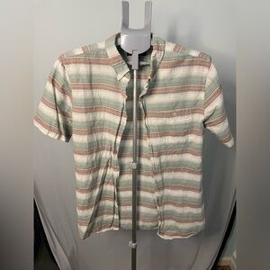 Ezekiel Hana striped button up casual shirt size‎ large